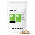 Youth & Earth NAD Max 460mg NAD Supplement with NMN - 60 Capsules