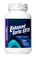 NutriCrafters Enhanced Garlic EDTA 1000mg - 120 Capsules