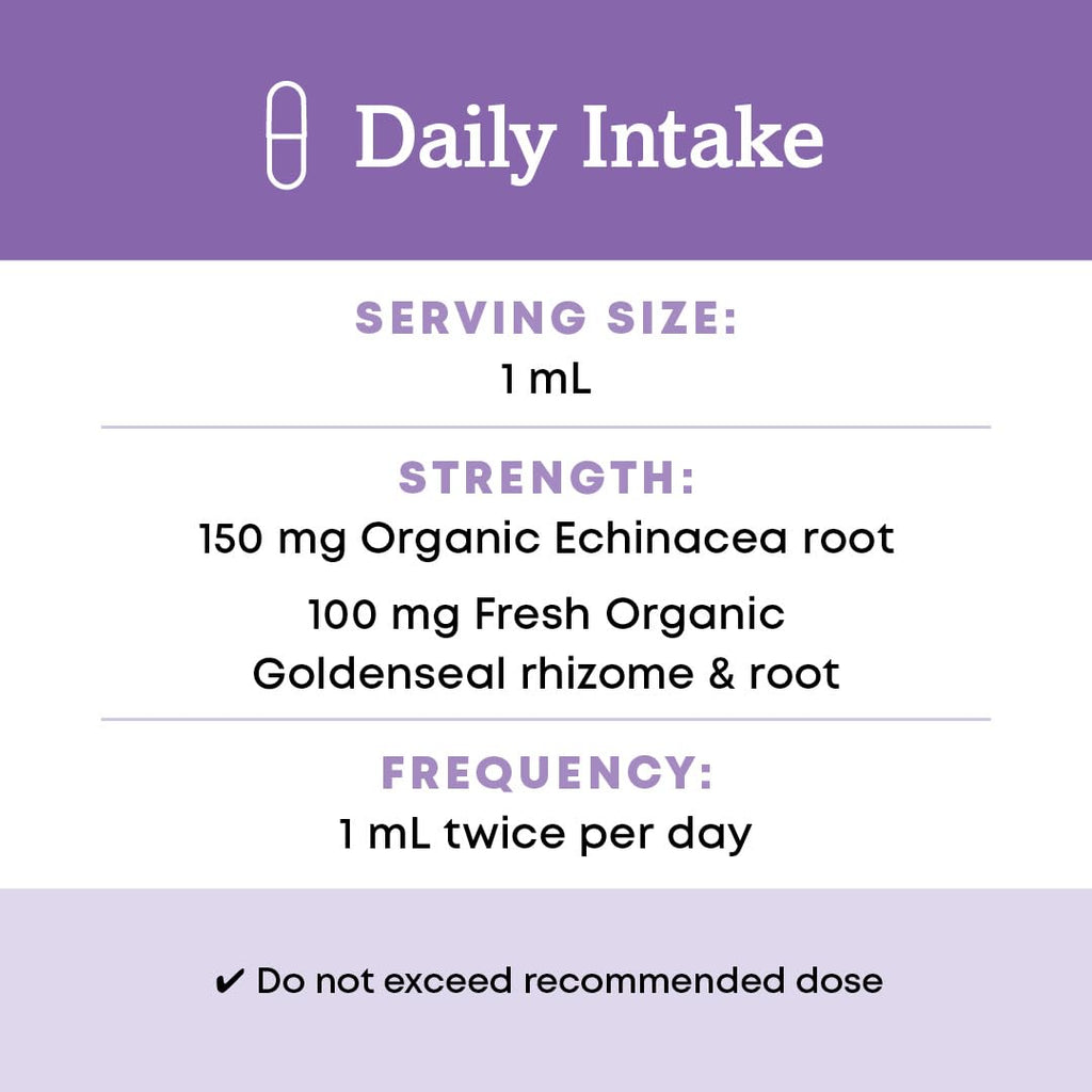 Oregon's Wild Harvest Echinacea Goldenseal Organic Supplement - 1 Fl Oz - image 4