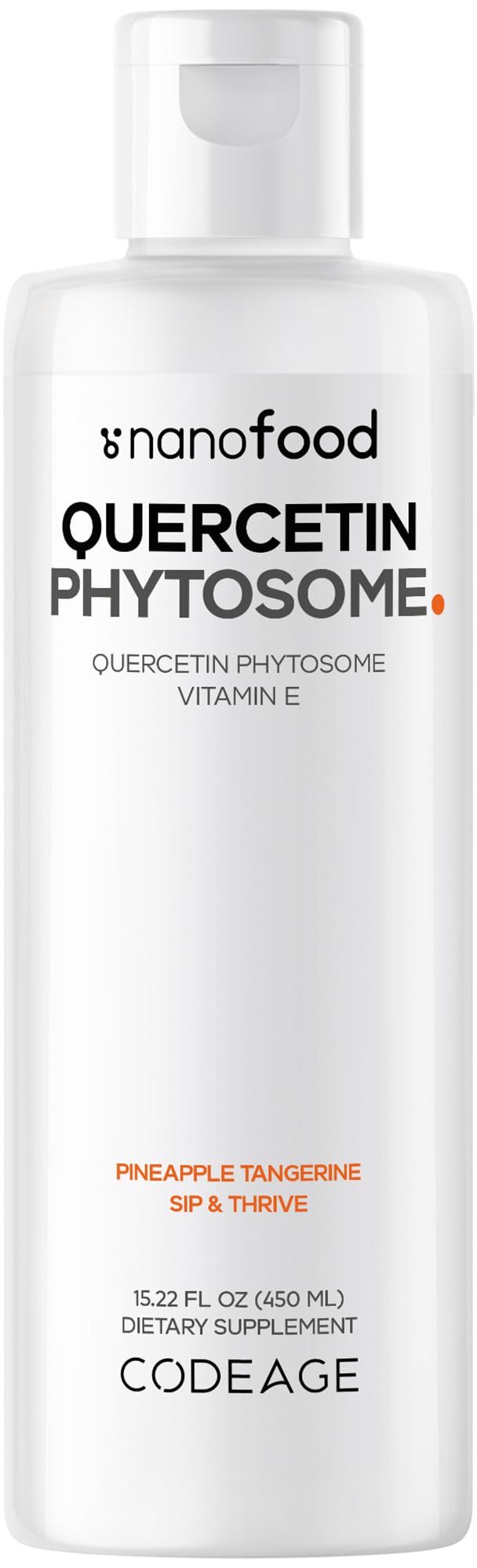 Codeage Liquid Quercetin 1000mg Phytosome - 15 fl oz