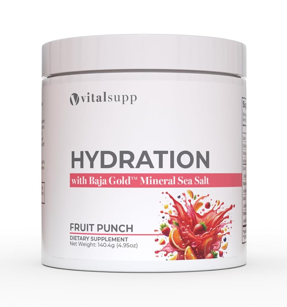 VITALSUPP Electrolyte Powder Zero Sugar Keto - 45 Servings
