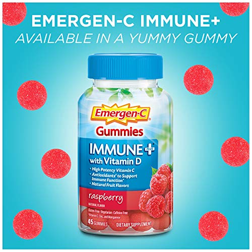 Emergen-C Immune+ Triple Action Immune Support Gummies - 45 Count - image 2