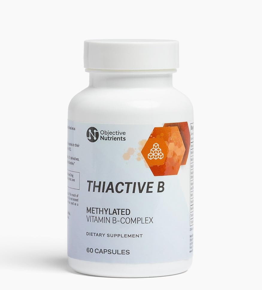 Objective Nutrients Thiactive B Complex - 60 Capsules