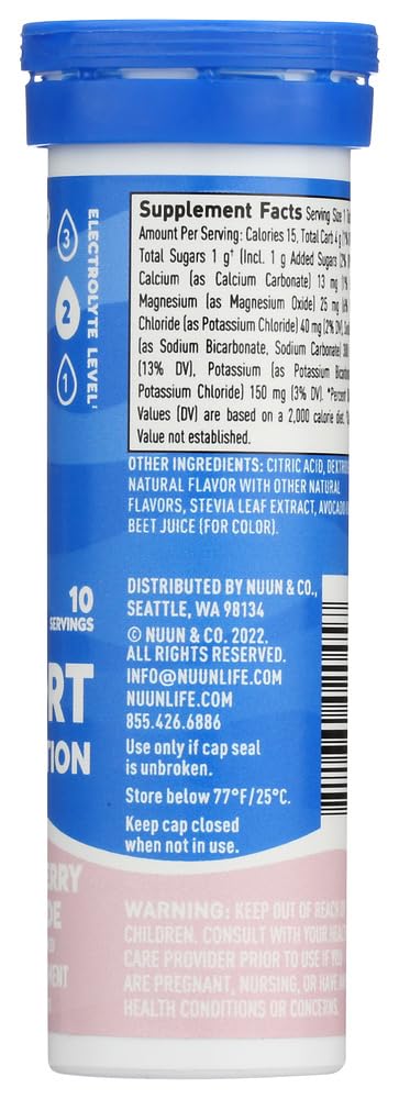Nuun Hydration Strawberry Lemonade Electrolyte Drink Tablets - 20 Count - image 4