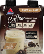 Atkins Café au Lait Iced Coffee Protein Shake - 4 Pack - image 3