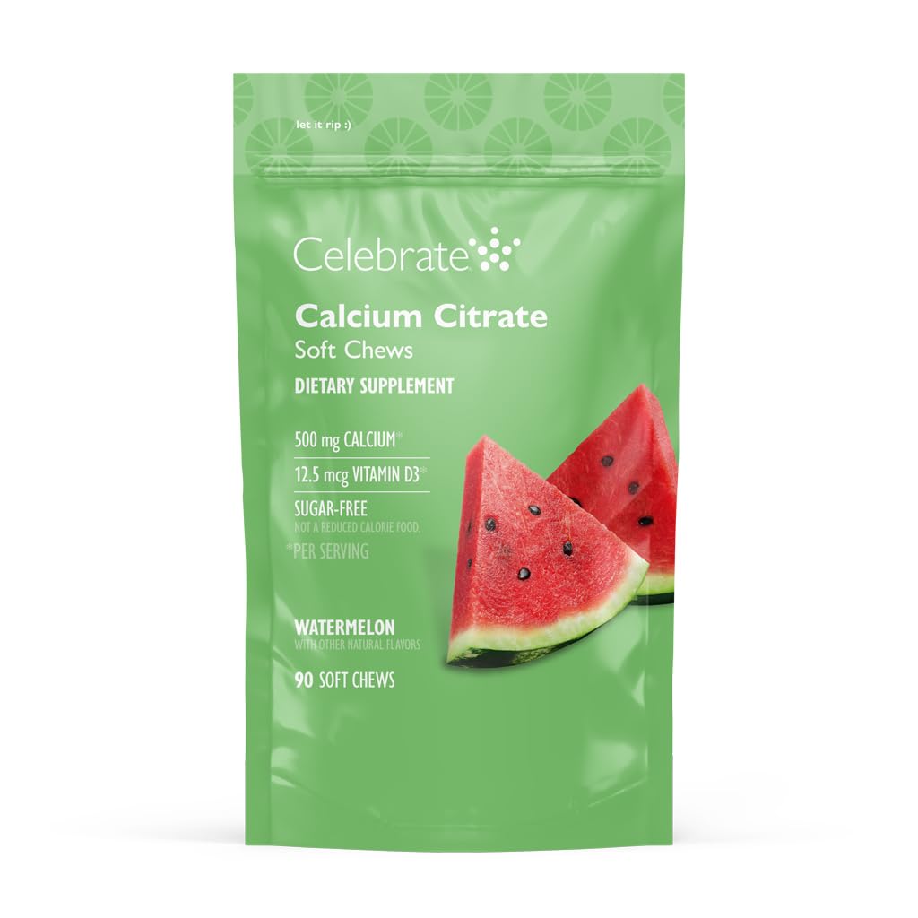 Celebrate Vitamins Bariatric 500mg Calcium Citrate Soft Chews