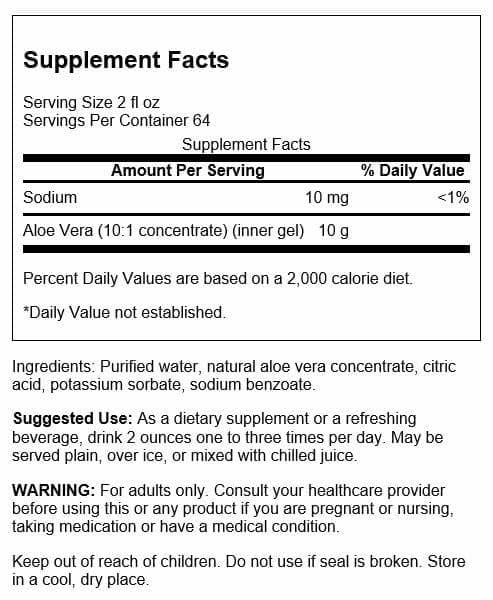 Swanson Aloe Vera Digestive Support Liquid - 16 Fl Oz - image 2