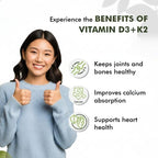 Generic Vitamin D3 600 IU + K2 MK7 Supplement - 30 Tablets - image 3