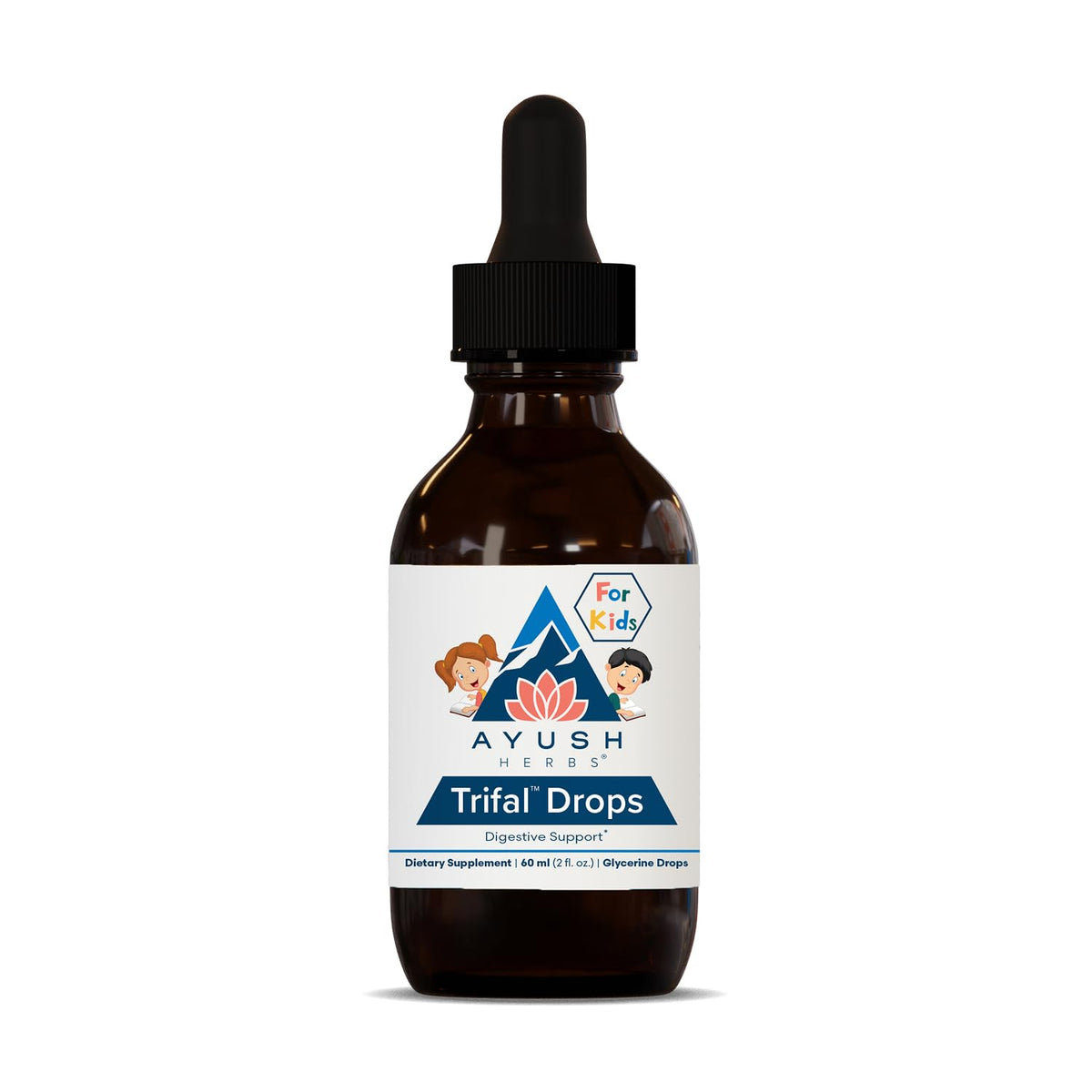 Ayush Herbs Trifal Drops Children Digestive Formula - 2 FL Oz