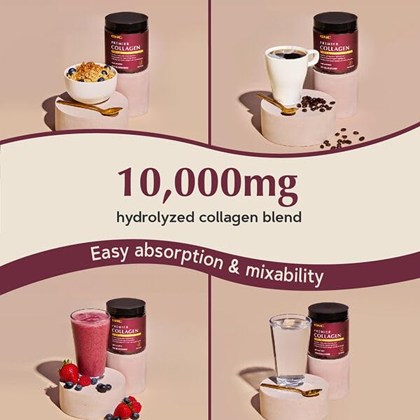 GNC Premier Collagen Powder Unflavored - 28 Servings - image 9