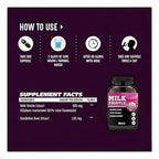Generic Milk Thistle with Dandelion Root Extract Liver Support - 120 Capsules - image 3