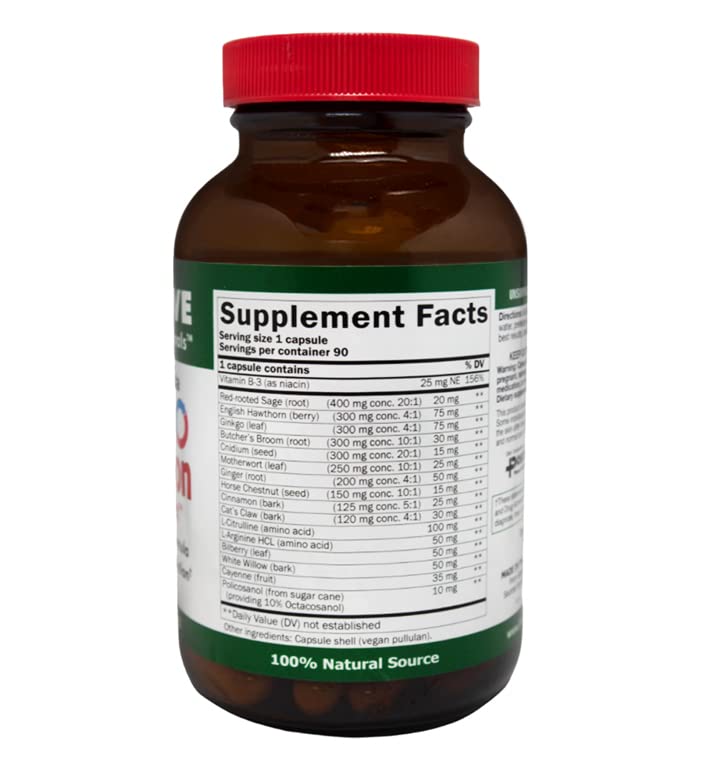 Positive Power Nutritionals Super Circulation - 90 Capsules - image 2