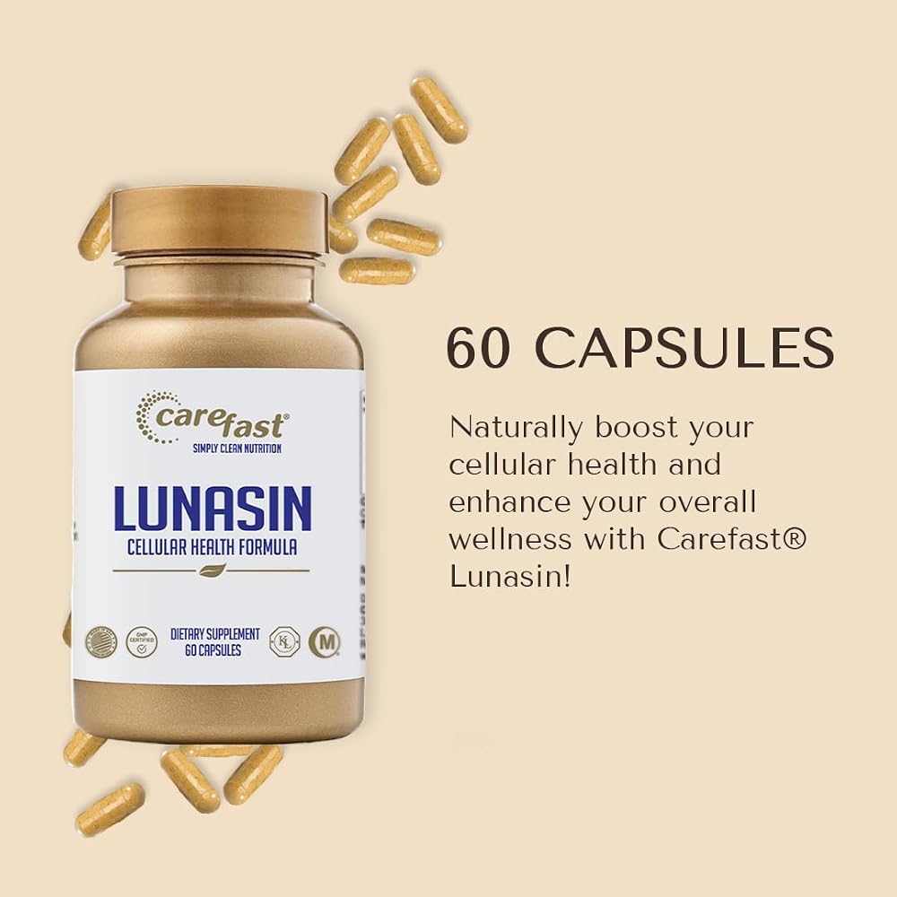 CAREFAST Lunasin Cellular Health Supplement - 60 Capsules - image 2