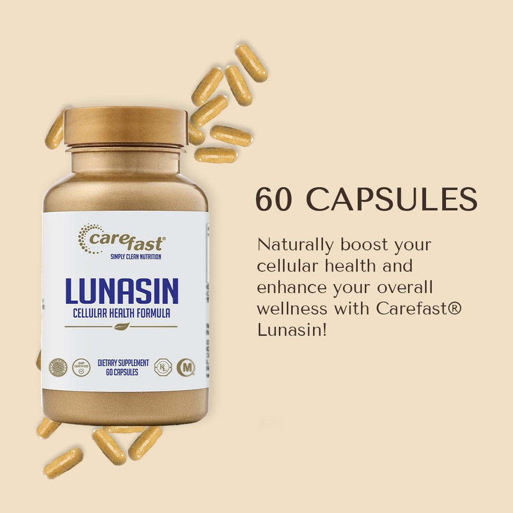 CAREFAST Lunasin Cellular Health Supplement - 60 Capsules - image 2