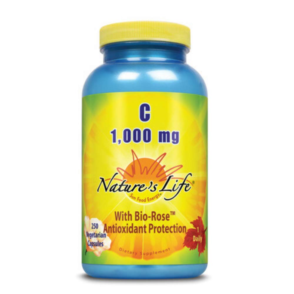Nature's Life Vitamin C 1000 mg - 250 Capsules