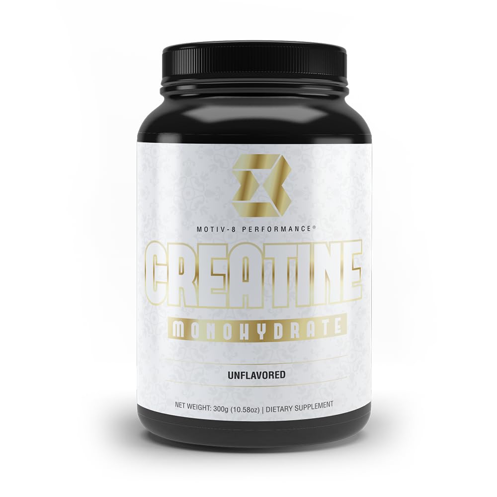 Motiv-8 Performance Pure Creatine Monohydrate Powder - 60 Servings