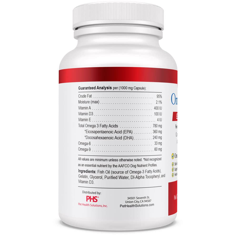 PHS Omega-Caps Extra Strength for Large Breeds - 180 Softgels - image 9