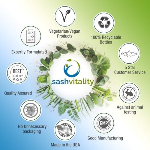 SASH Vitality Ashwagandha High Strength - 60 Vegetarian Capsules - image 4