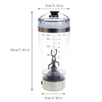 DIIOOMIEEU Electric Protein Shaker Bottle 450ml - Portable Mixer - image 8