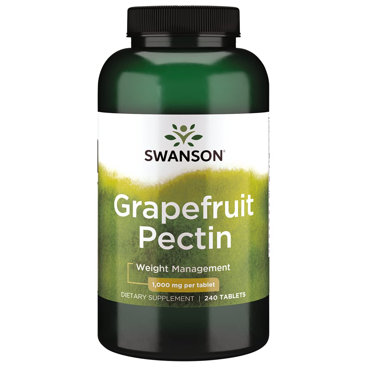 Swanson Diet Grapefruit Pectin Fullness Support 1000 mg - 240 Tablets
