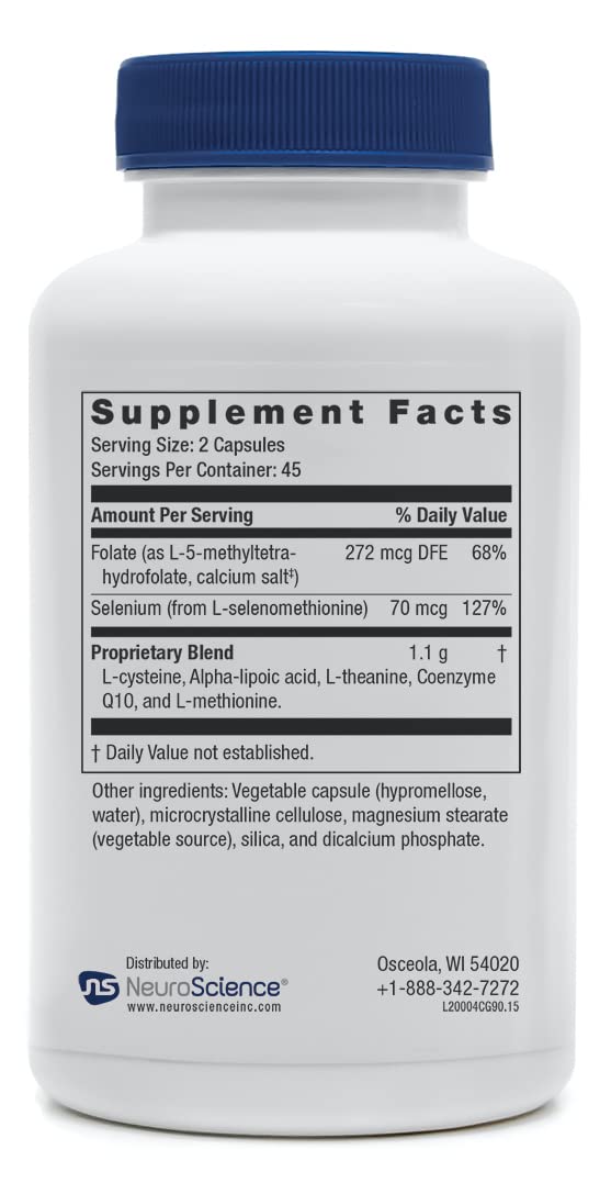 NeuroScience Calm G Immune Support & Calm Aid - 90 Capsules - image 3