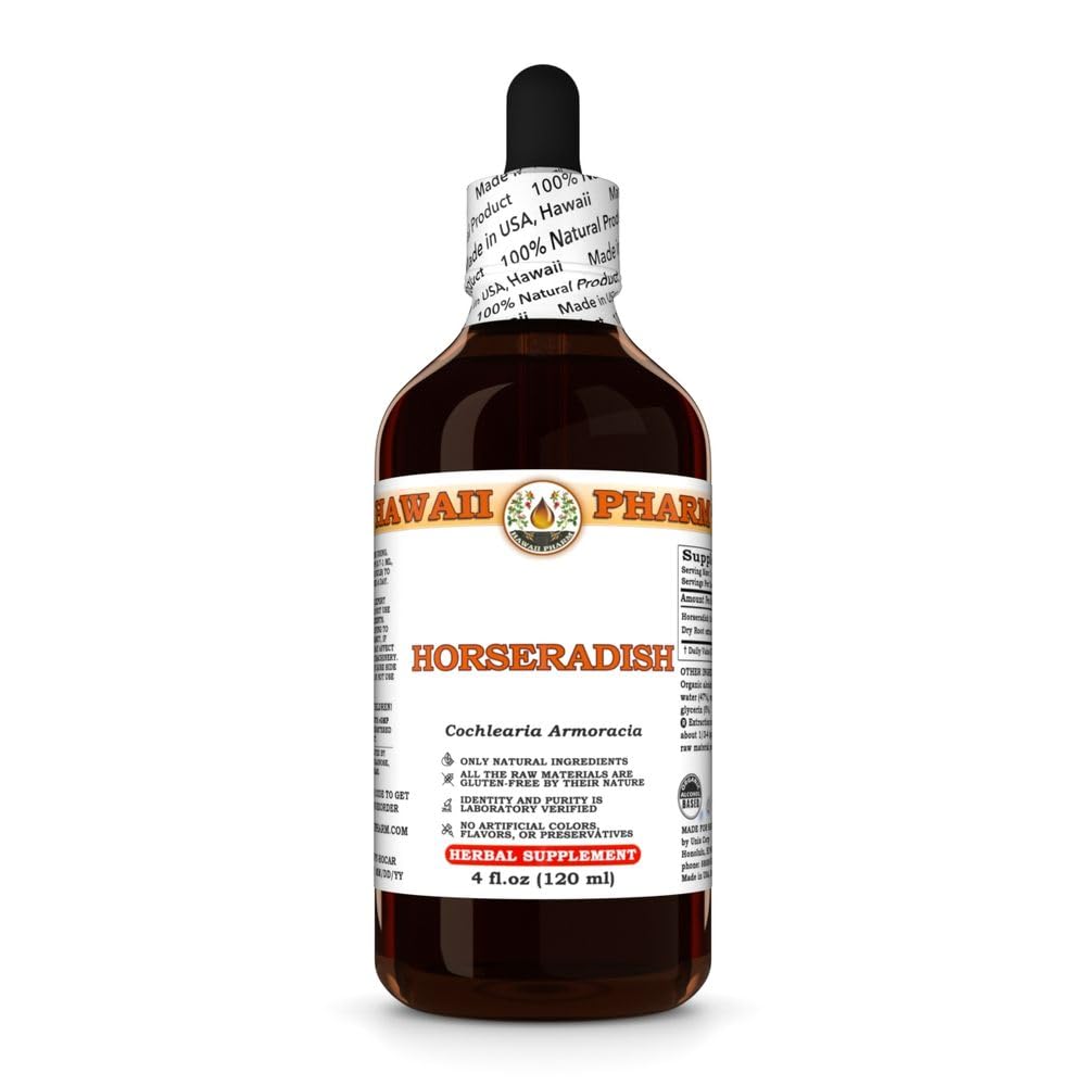 Hawaii Pharm Horseradish (Armoracia rusticana) Root Liquid Extract