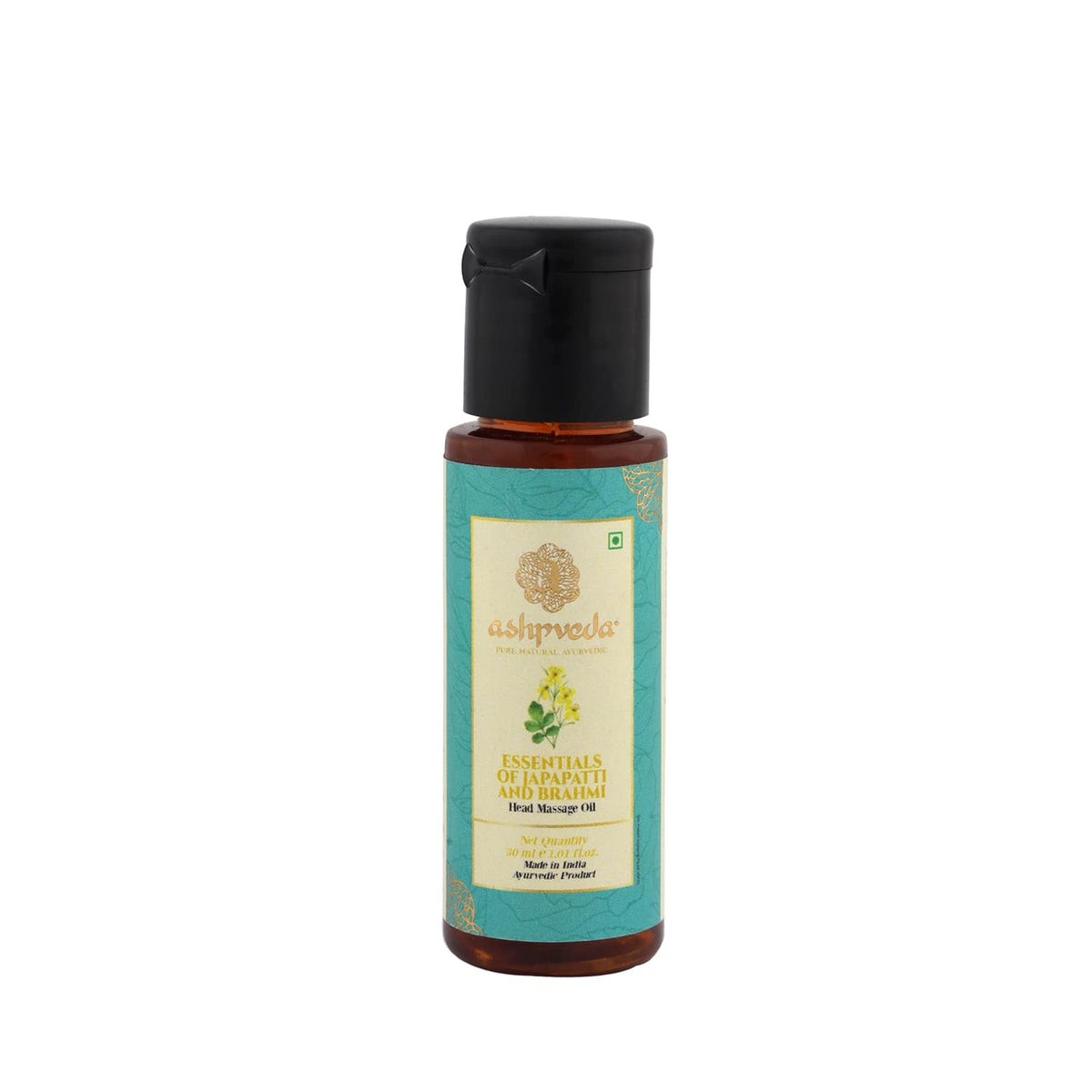 Ashpveda Japapatti & Brahmi Head Massage Oil - 30 ml