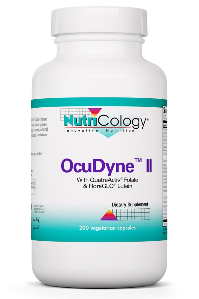 Allergy Research Group OcuDyne II Eye Health Multivitamin - 200 Capsules