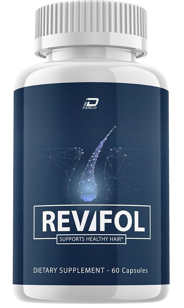 Indelo Revifol Hair Growth Support Supplement - 60 Capsules