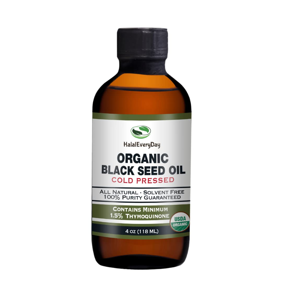 HalalEveryDay Black Seed Oil Nigella Sativa - 4 fl oz