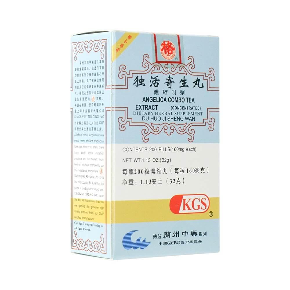 Lanzhou Angelica Combo Tea Extract Du Huo Ji Sheng Wan - 200 Pills - image 2