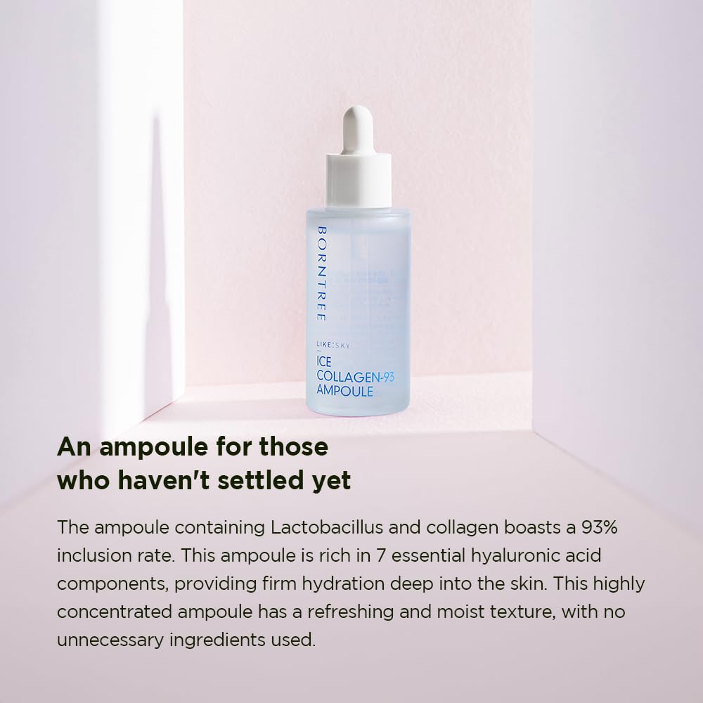 BORNTREE Like Sky Ice Marine Collagen 93 Ampoule - 1.69 fl oz - image 6