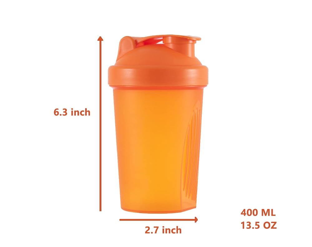 ANNAKIKI Shaker Bottle with Whisk Balls - 2 Pack - image 2