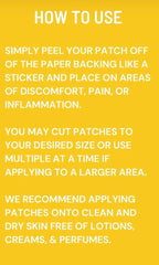 VIA PIEL Invigorating Turmeric Nano-Curcumin Topical Patch - 10 Count - image 6
