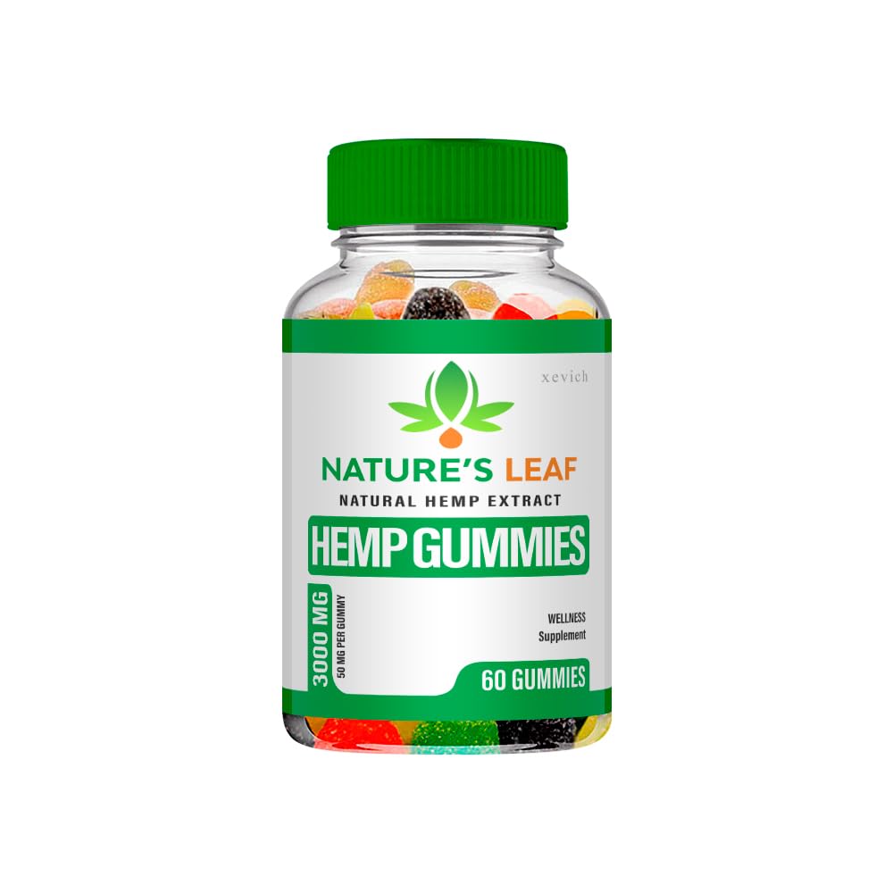 Xevich Nature's Leaf Hemp Gummies - 60 Gummies