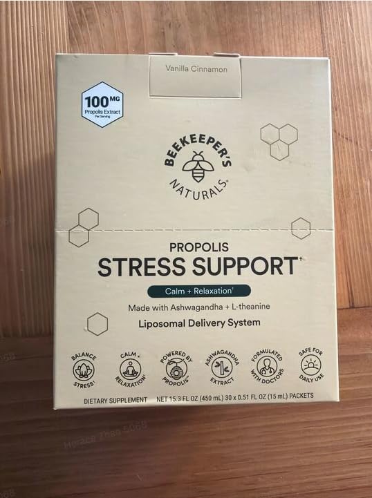 Beekeeper's Naturals Propolis Stress Support Liposomal
