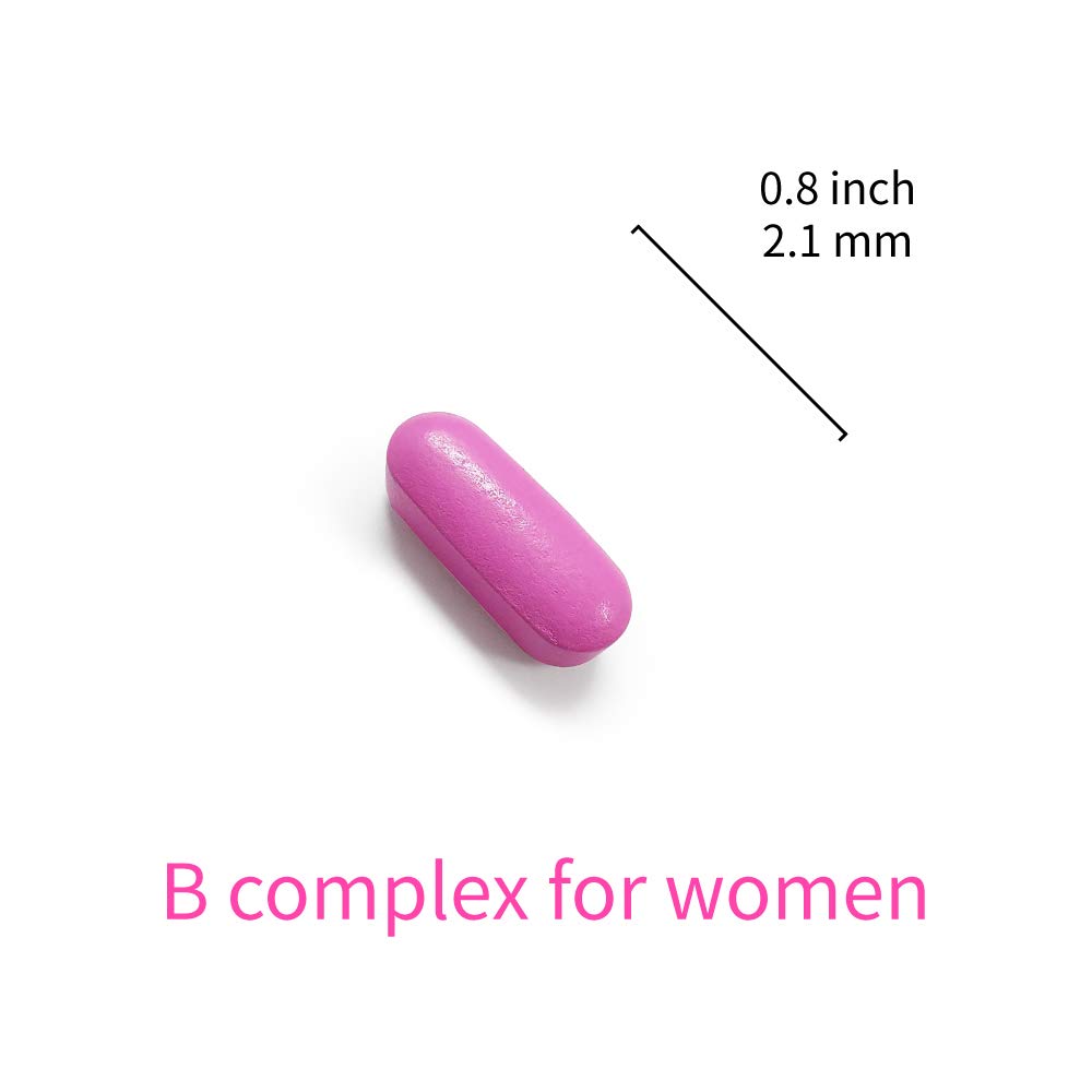 LOVITA B Complex Supplement for Women with Iron - 30 Tablets - image 4
