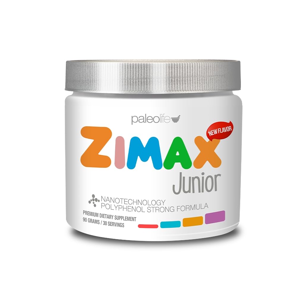 Paleolf Zimax Junior Antioxidant Powder for Children 4-16 Years - 90g - image 3