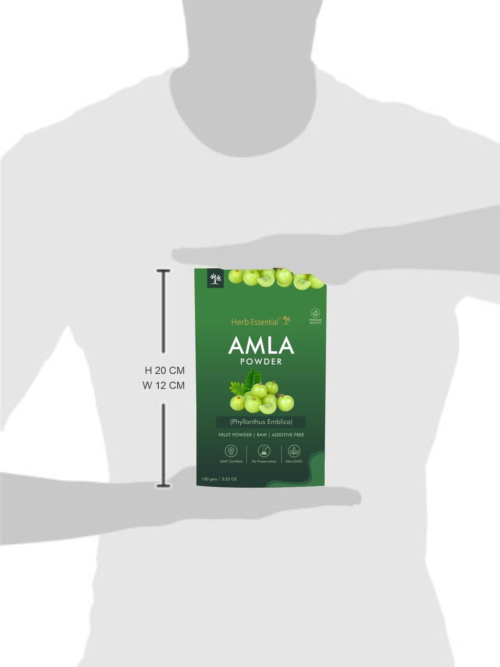 Herb Essential Organic Amla Powder - 3.53 oz - image 9