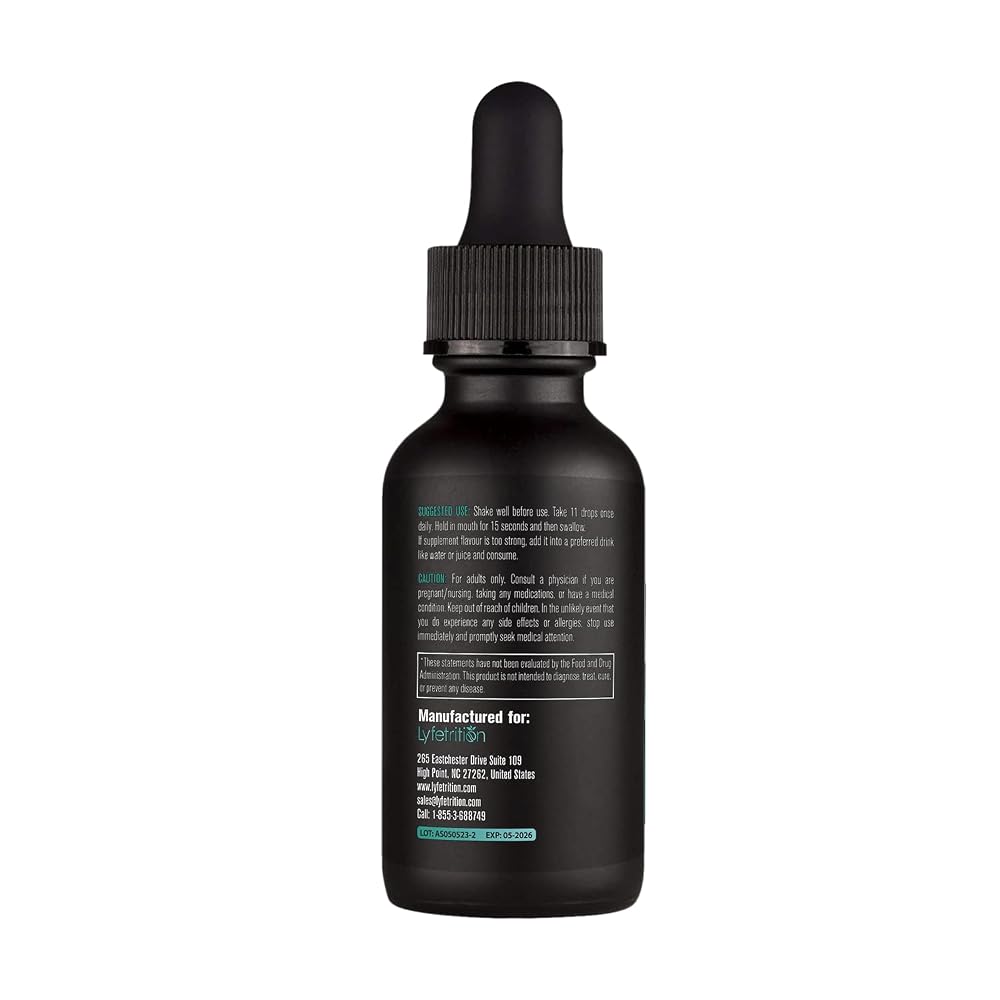 Lyfetrition Citicoline Liquid Drops 536 mg - 4 Fl Oz - image 4
