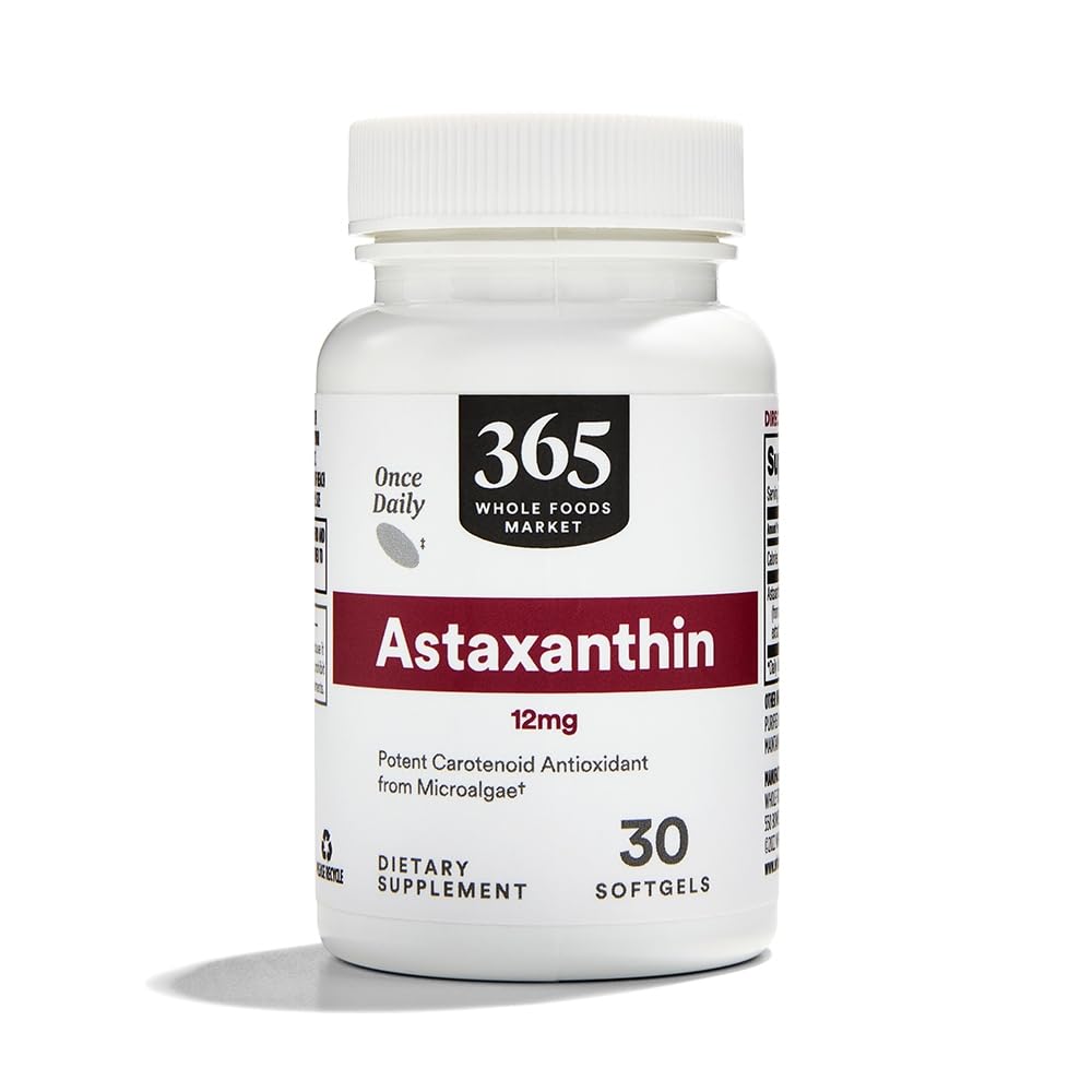 Whole Foods Market Astaxanthin 12mg - 30 Softgels