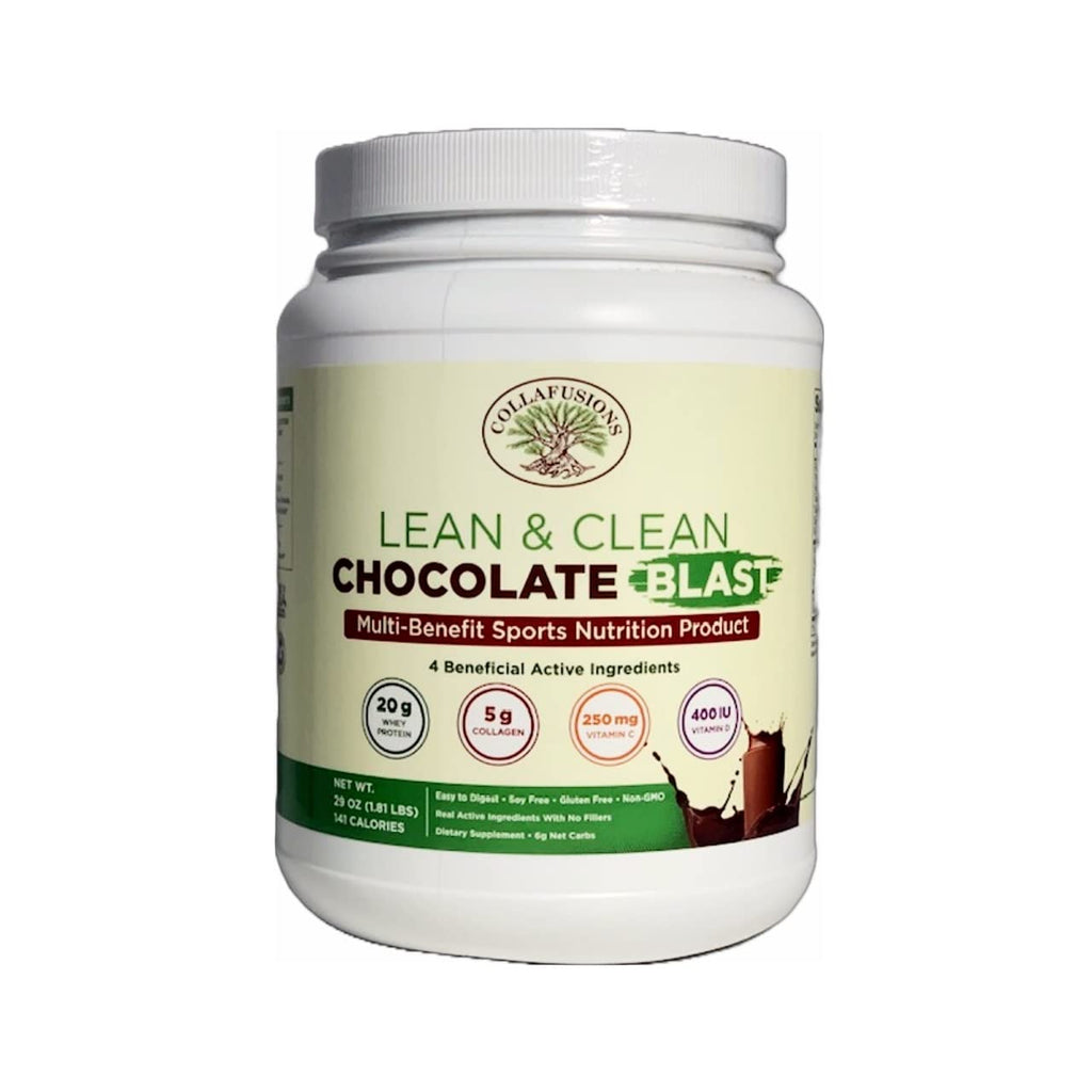CollaFusions Whey Protein Isolate with Collagen Peptides - 24 Servings