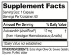 Brain Bean Astaxanthin 12mg with Vitamin E - 60 Softgels - image 2