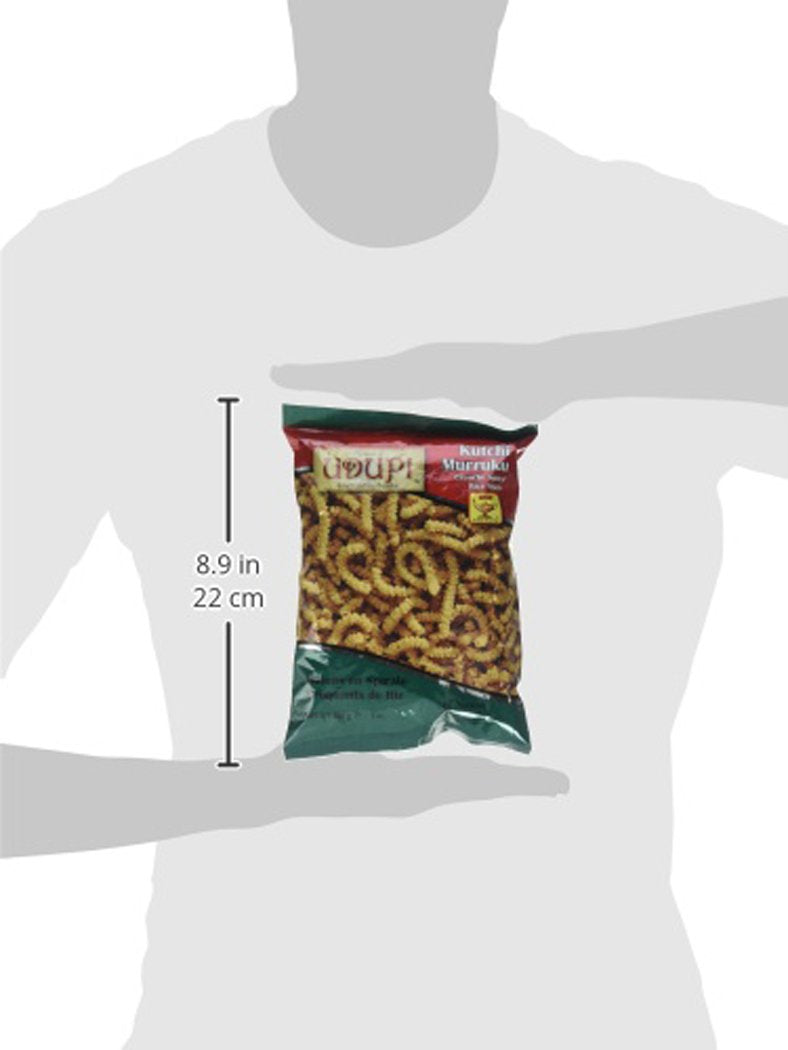 Udupi Snacks Kutchi Murukku Rice Flour Snack - 200g - image 2