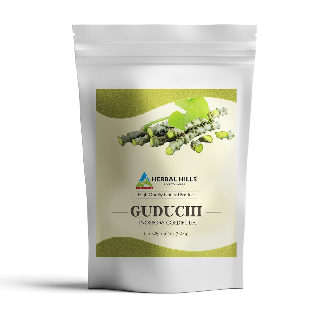 Herbal Hills Guduchi Powder Giloy Immune Support - 16 oz