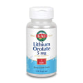 KAL Lithium Orotate Mood Support - 120 Vegetarian Capsules