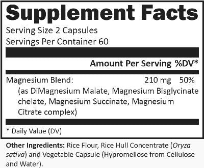 R-Garden Magnesium Complex - 120 Capsules - image 2