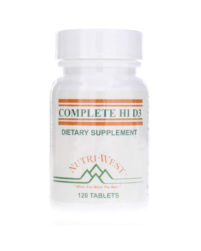 Nutri-West Hi D3 Vitamin D3 5000 IU - 120 Tablets