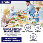 O!VITA Premium Digestive Enzymes with Plant-Based - 60 Capsules - image 3