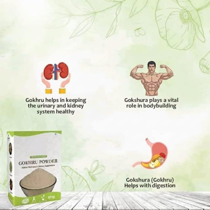 Generic Organics Pure Gokhru Tribulus Terrestris Powder - 100 GM - image 2